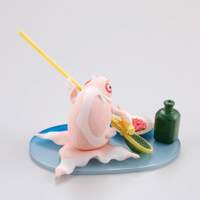 miniQ KAIYODO Kuniyoshi Utagawa's Goldfish  Sake no Zashiki (Set of 6 Characters)