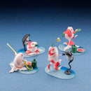 miniQ KAIYODO Kuniyoshi Utagawa's Goldfish  Sake no Zashiki (Set of 6 Characters)
