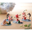 miniQ KAIYODO Kuniyoshi Utagawa's Goldfish  Sake no Zashiki (Set of 6 Characters)