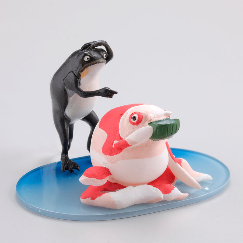 miniQ KAIYODO Kuniyoshi Utagawa's Goldfish  Sake no Zashiki (Set of 6 Characters)