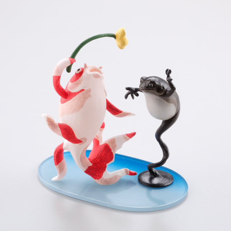 miniQ KAIYODO Kuniyoshi Utagawa's Goldfish  Sake no Zashiki (Set of 6 Characters)