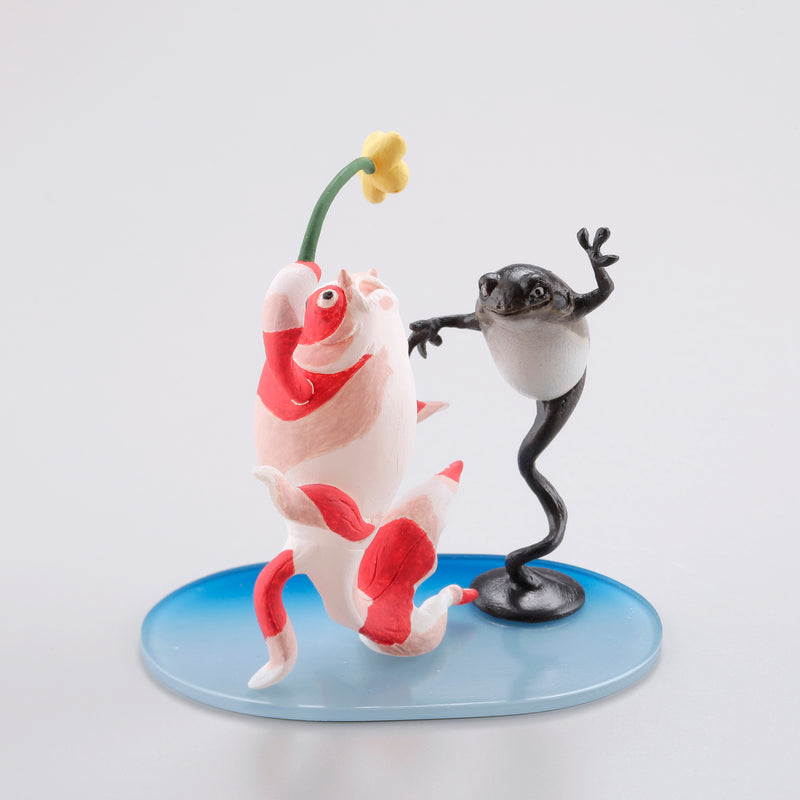 miniQ KAIYODO Kuniyoshi Utagawa's Goldfish  Sake no Zashiki (Set of 6 Characters)