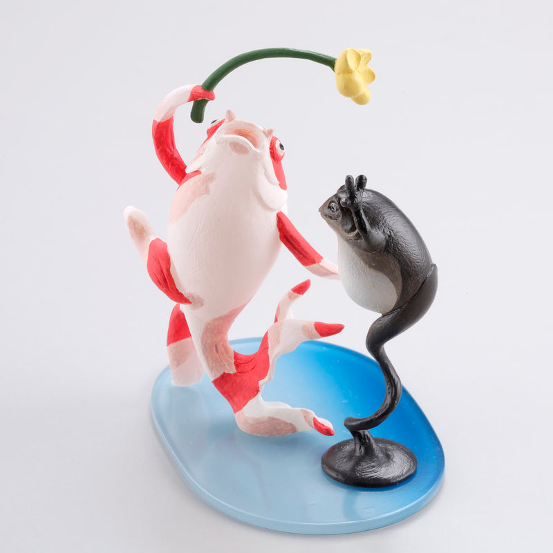 miniQ KAIYODO Kuniyoshi Utagawa's Goldfish  Sake no Zashiki (Set of 6 Characters)