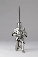 Takeyashiki Jizai Okimono KAIYODO 15th Century Gothic Field Armor Silver