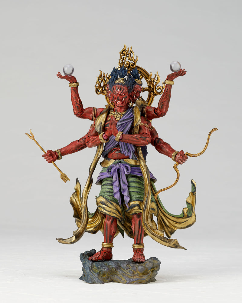 KT Project KT-025 KAIYODO Takeya Style Jizai Okimono Ashura Painted Edition (Re-Run)