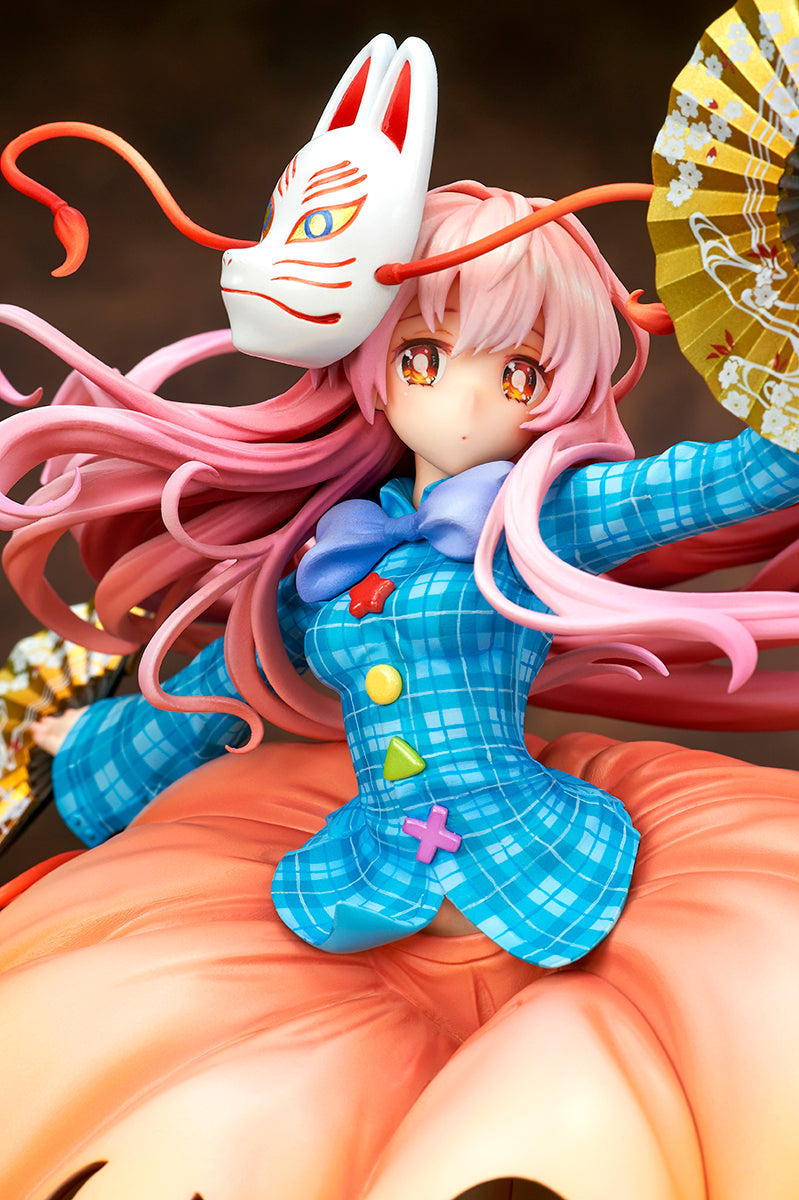 Touhou Project QUES Q Expressive Poker Face Kokoro Hatano Light Equipment ver.