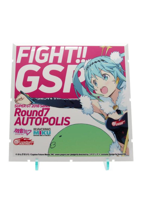 Dioramansion 150 PLM Dioramansion 150: Racing Miku Pit 2018 Optional Panel (Rd. 7 AUTOPOLIS)