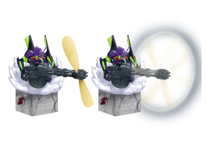 Evangelion ELECTROYS EVA-01 Gatling Fan REAL TOKYO-III ver.