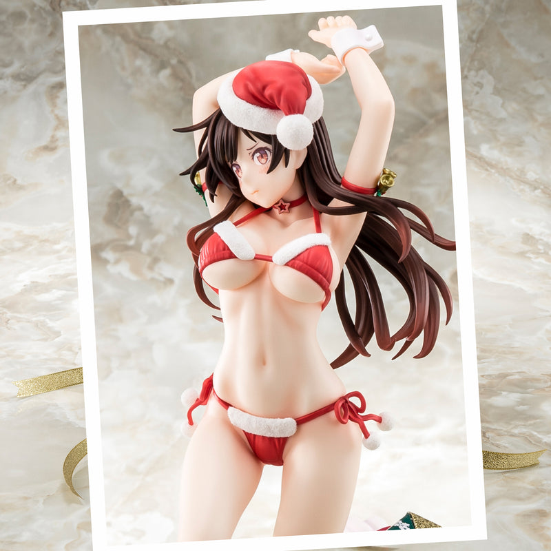 Rent-A-Girlfriend Hakoiri Musume Chizuru Mizuhara Santa Bikini de Fuwamoko 2nd Xmas