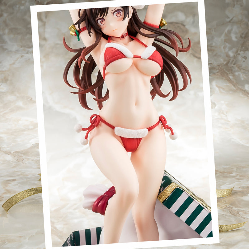 Rent-A-Girlfriend Hakoiri Musume Chizuru Mizuhara Santa Bikini de Fuwamoko 2nd Xmas