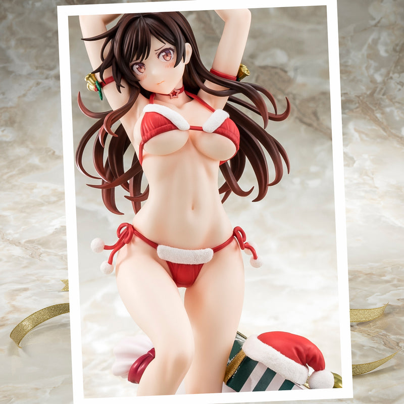 Rent-A-Girlfriend Hakoiri Musume Chizuru Mizuhara Santa Bikini de Fuwamoko 2nd Xmas