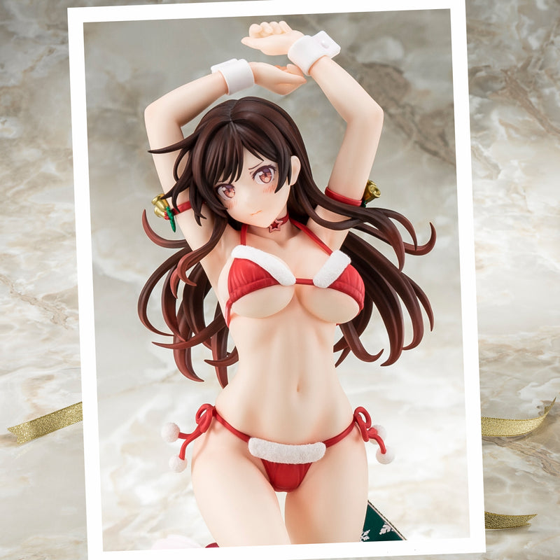 Rent-A-Girlfriend Hakoiri Musume Chizuru Mizuhara Santa Bikini de Fuwamoko 2nd Xmas