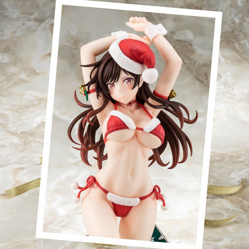 Rent-A-Girlfriend Hakoiri Musume Chizuru Mizuhara Santa Bikini de Fuwamoko 2nd Xmas