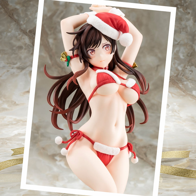 Rent-A-Girlfriend Hakoiri Musume Chizuru Mizuhara Santa Bikini de Fuwamoko 2nd Xmas