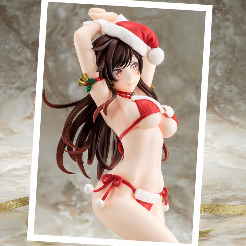 Rent-A-Girlfriend Hakoiri Musume Chizuru Mizuhara Santa Bikini de Fuwamoko 2nd Xmas