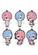 Re:Zero kara Hajimeru Isekai Seikatsu Bushiroad Creative Ram & Rem ga Ippai Capsule Rubber Strap Vol. 2 (1 Random)