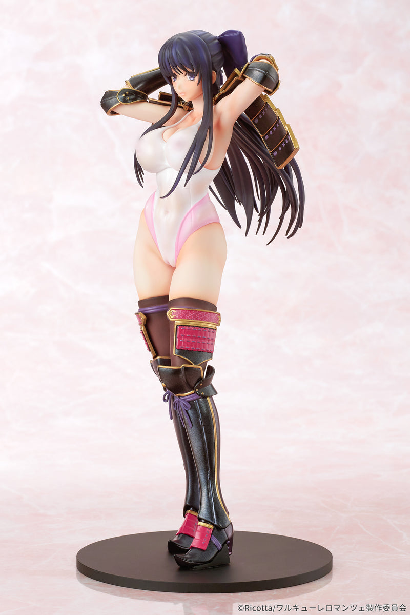 Walkure Romanze BEAT (Q-SIX) Akane Ryuzoji White School Swimsuit & Lingerie ver.