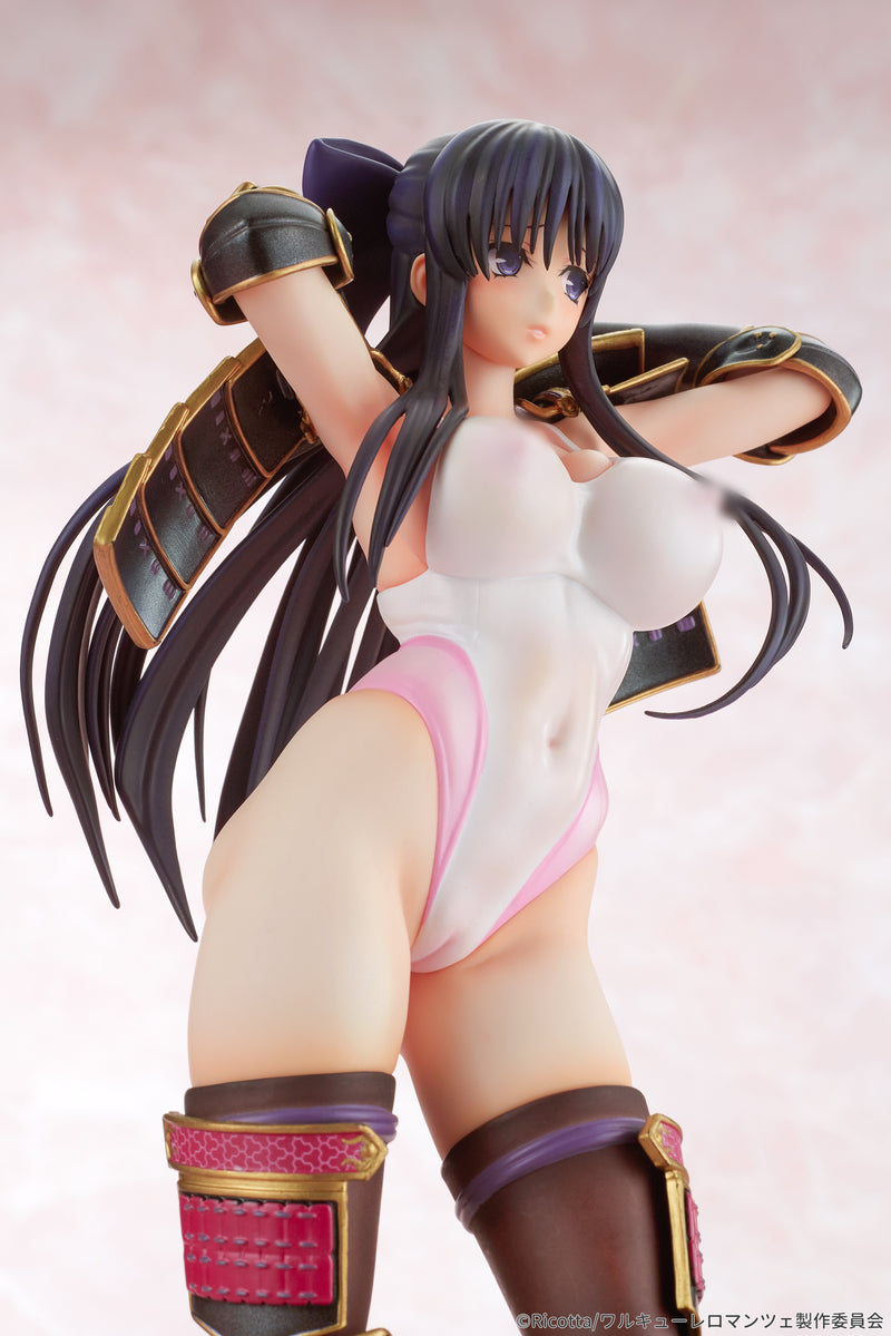 Walkure Romanze BEAT (Q-SIX) Akane Ryuzoji White School Swimsuit & Lingerie ver.