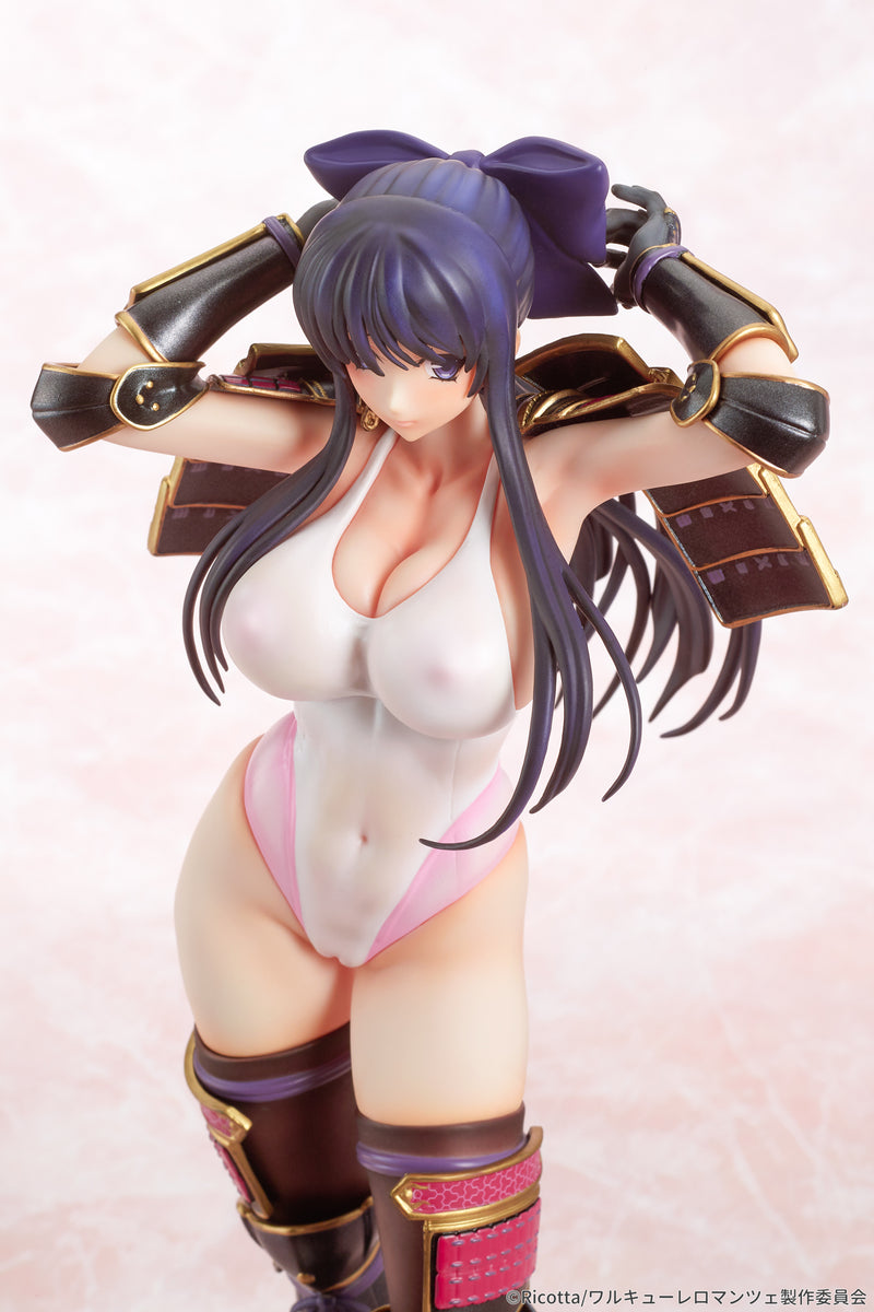 Walkure Romanze BEAT (Q-SIX) Akane Ryuzoji White School Swimsuit & Lingerie ver.