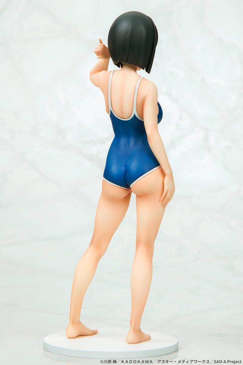 SAO BEAT (Q-SIX) Suguha Kirigaya Navy Blue Suimsuit Ver.