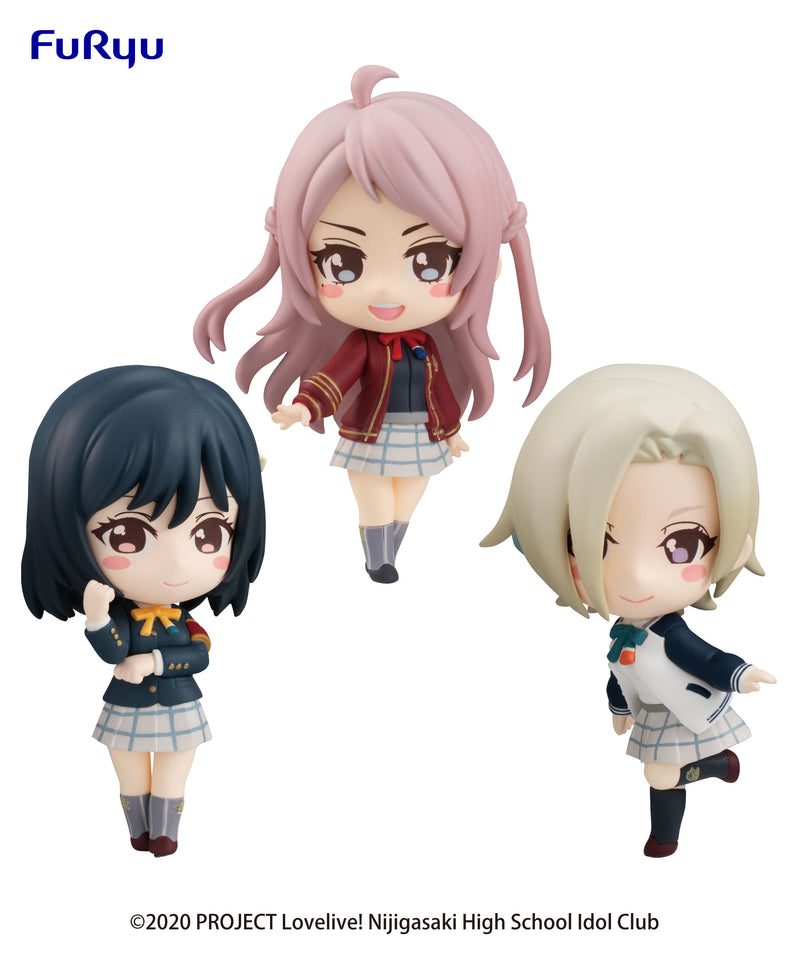 Love Live! Nijigasaki High School Idol Club FURYU Chobirume Figure set ① (Reproduction)