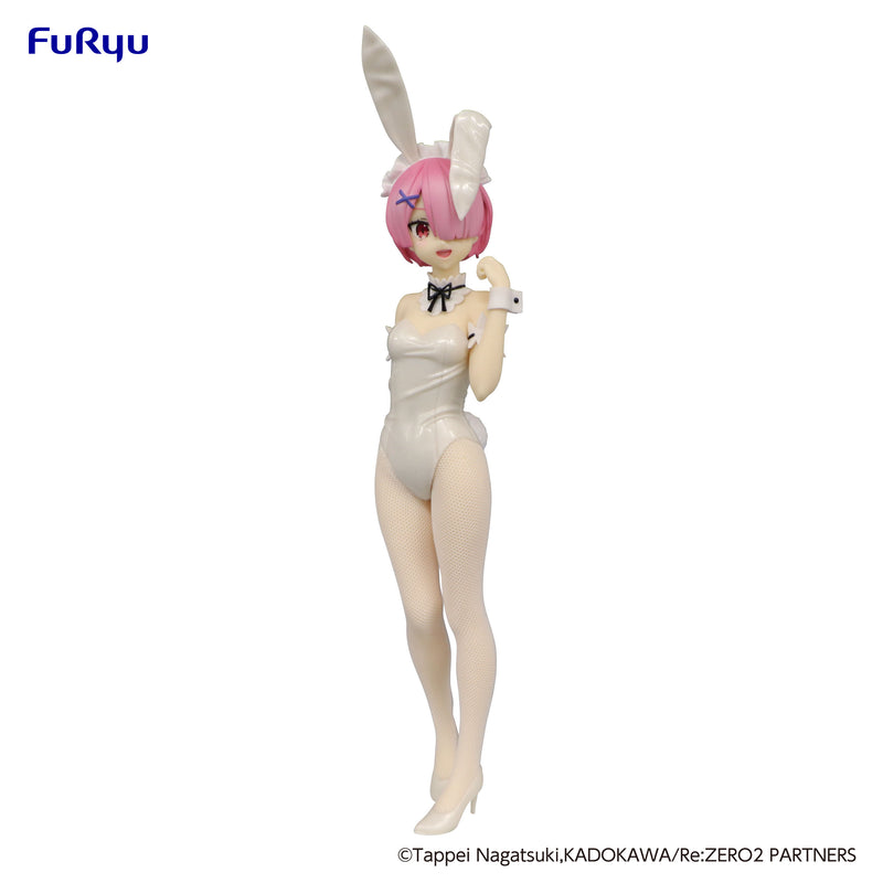 Re:Zero -Starting Life In Another World- FURYU BiCute Bunnies Figure Ram ・White Pearl Color ver.