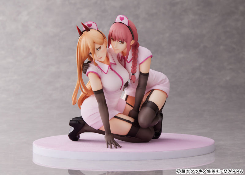 Chainsaw Man FuRyu F:NEX Power & Makima Nurse Ver.