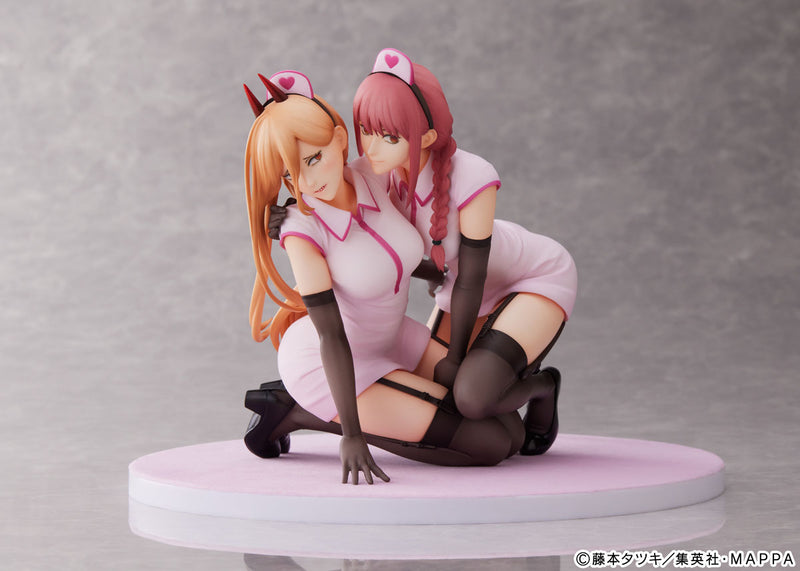 Chainsaw Man FuRyu F:NEX Power & Makima Nurse Ver.