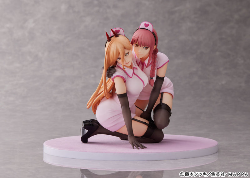 Chainsaw Man FuRyu F:NEX Power & Makima Nurse Ver.