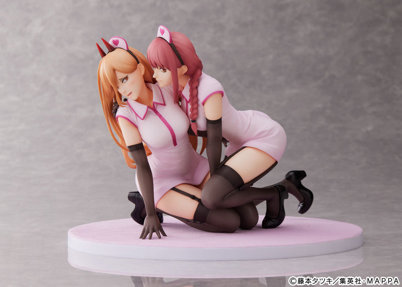 Chainsaw Man FuRyu F:NEX Power & Makima Nurse Ver.