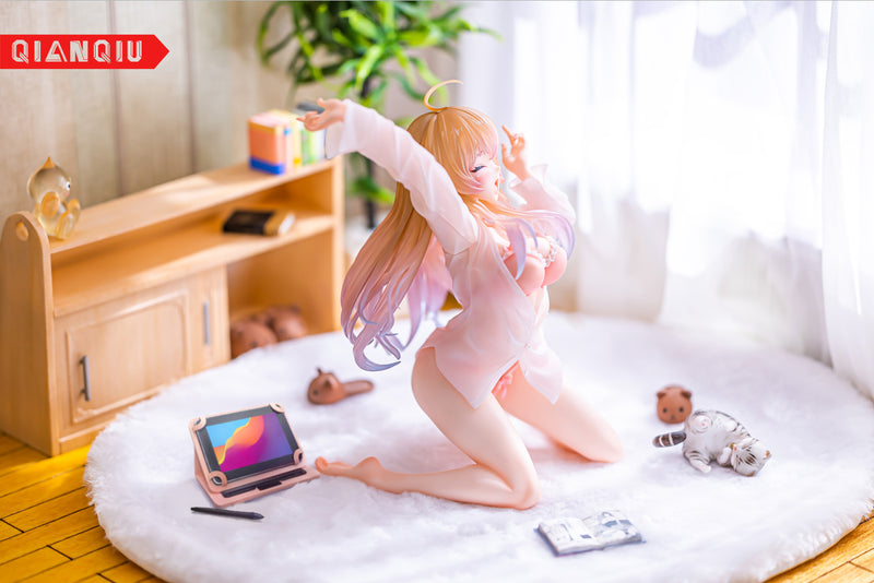 Original Illustration by Ran DAIKI Otaku Girls Series Stretch Girl