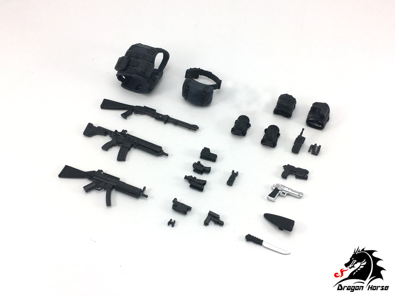 DRAGON HORSE DH-E001A 1/12 SCALE ACTION FIGURE EQUIPMENT SET A (ASSAULT)