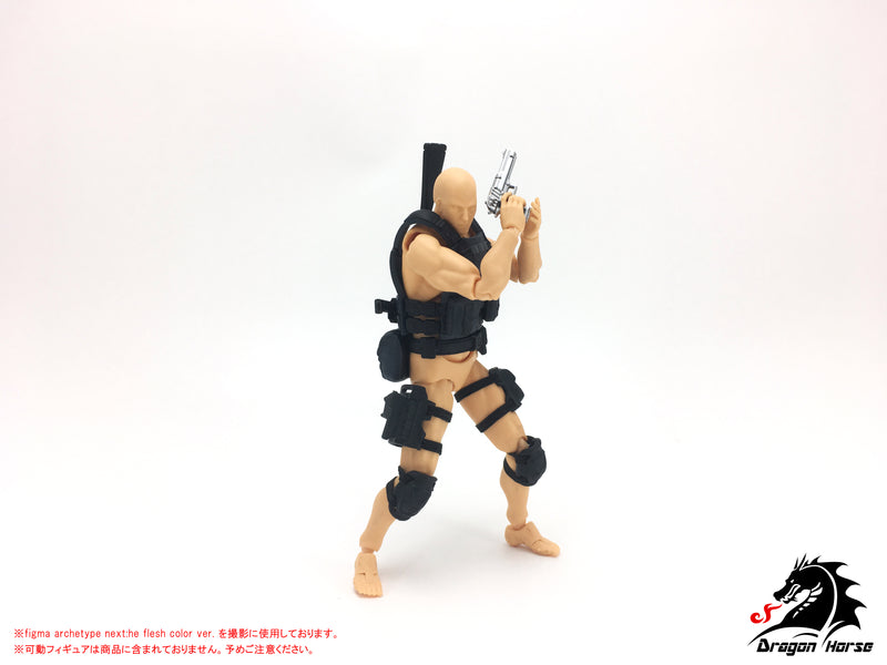 DRAGON HORSE DH-E001A 1/12 SCALE ACTION FIGURE EQUIPMENT SET A (ASSAULT)