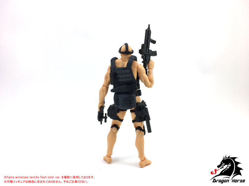 DRAGON HORSE DH-E001B 1/12 SCALE ACTION FIGURE EQUIPMENT SET B (GHOST)