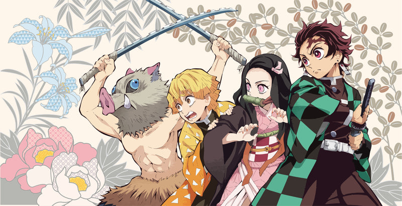 Demon Slayer Kimetsu no Yaiba Bath Towel 1 FURYU Tanjiro & Nezuko & Zenitsu & Inosuke
