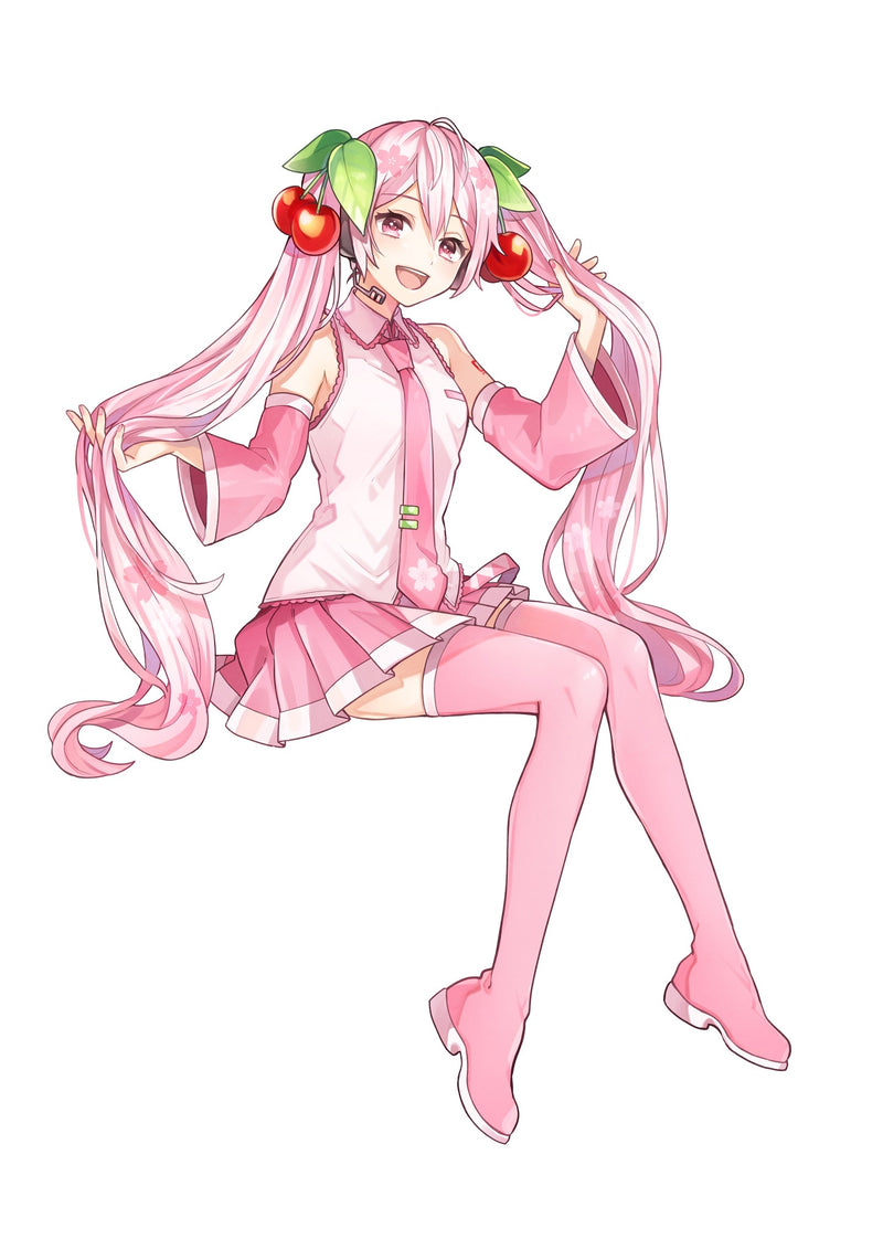 Hatsune Miku FURYU Noodle Stopper Figure Sakura Miku