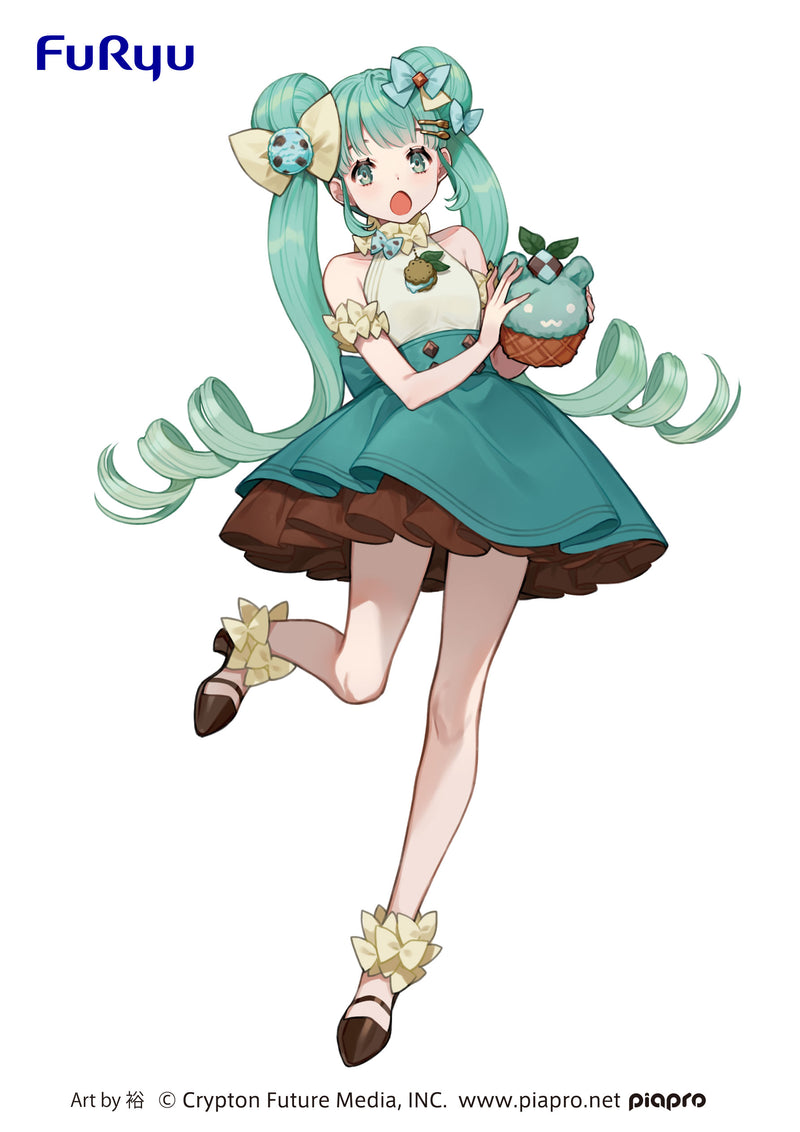 Hatsune Miku FURYU SweetSweets Series Figure Hatsune Miku・Chocolate Mint