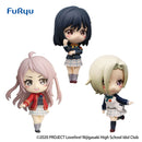 Love Live! Nijigasaki High School Idol Club FURYU Chobirume Figure set SHIORIKO MIFUNE, LANZHE ZHONG, MIA TAYLOR ①