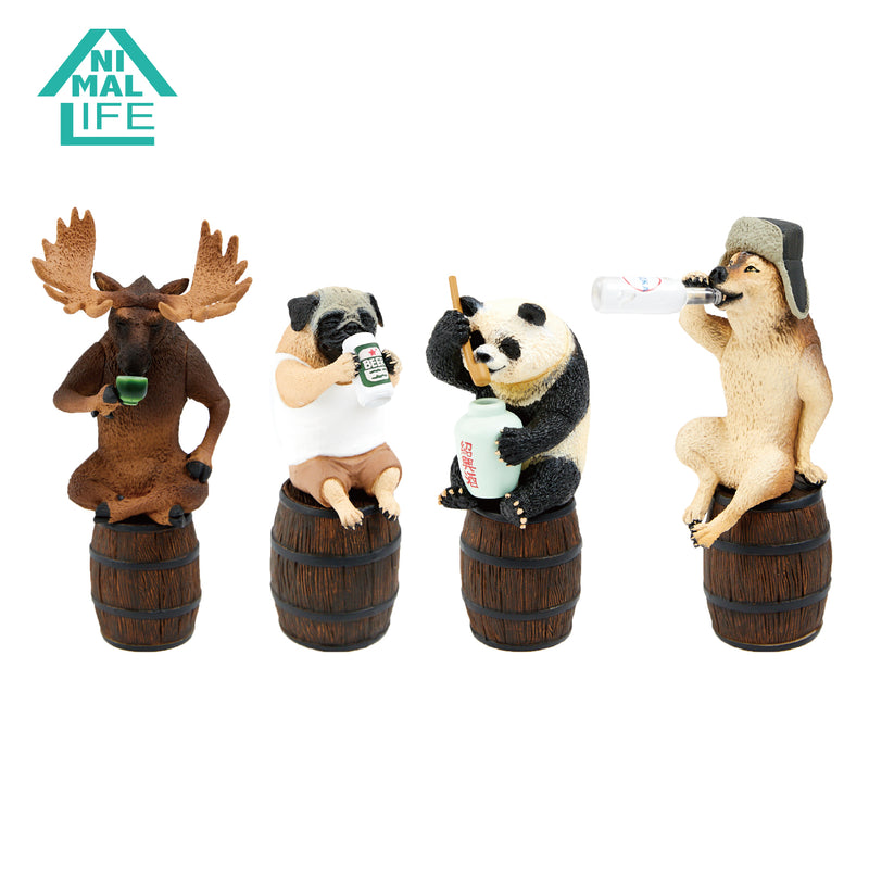 ANIMAL LIFE UNION CREATIVE Tipsy (Box of 6 Blind Box)