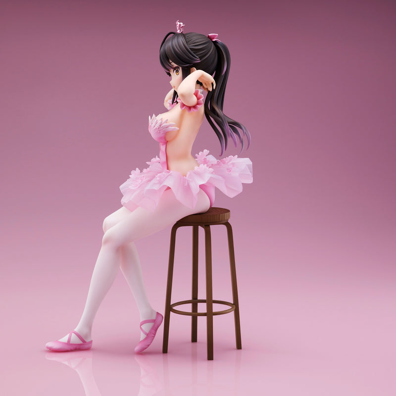 Anmi Illustration UNION CREATIVE Flamingo Ballet Group Ponytail Girl