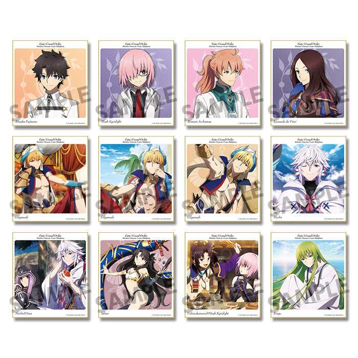 Fate/Grand Order Absolute Demonic Front: Babylonia HOBBY STOCK Trading Mini Shikishi vol.1 (Box of 12 Blind Pack)