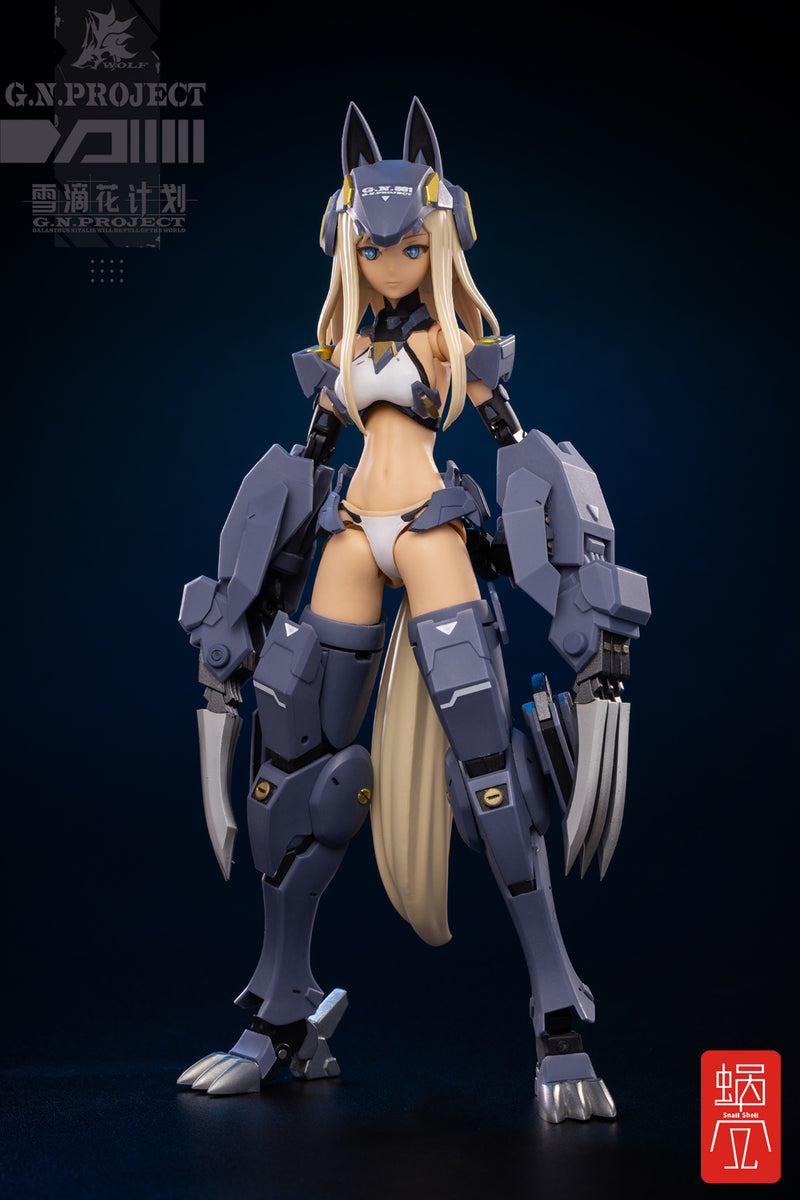 G.N.PROJECT SNAIL SHELL Vol.1 WOLF-001 Wolf Armor Set