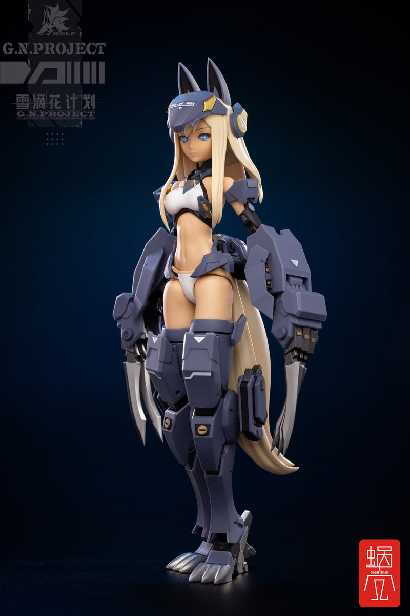 G.N.PROJECT SNAIL SHELL Vol.1 WOLF-001 Wolf Armor Set