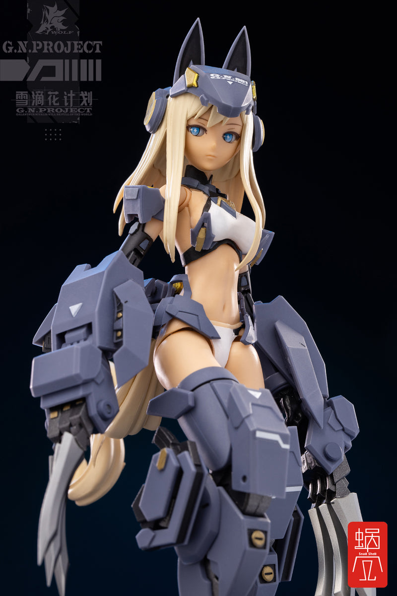 G.N.PROJECT SNAIL SHELL Vol.1 WOLF-001 Wolf Armor Set