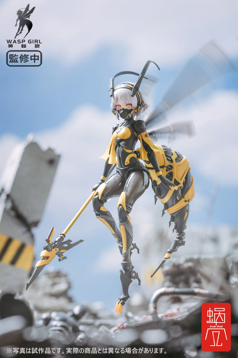 BEE-03W WASP GIRL SNAIL SHELL Bun chan