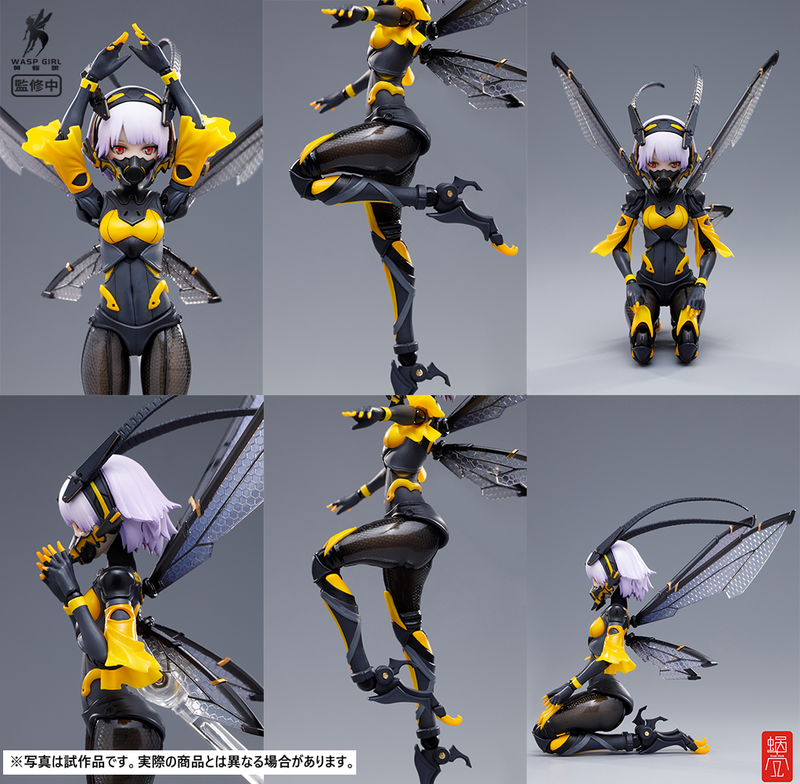 BEE-03W WASP GIRL SNAIL SHELL Bun chan