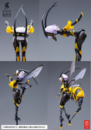 BEE-03W WASP GIRL SNAIL SHELL Bun chan