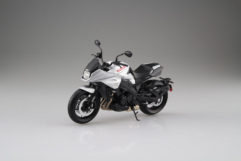 1/12 Complete Model Motorcycle AOSHIMA SUZUKI GSX-S1000S KATANA Metallic Mystic Silver