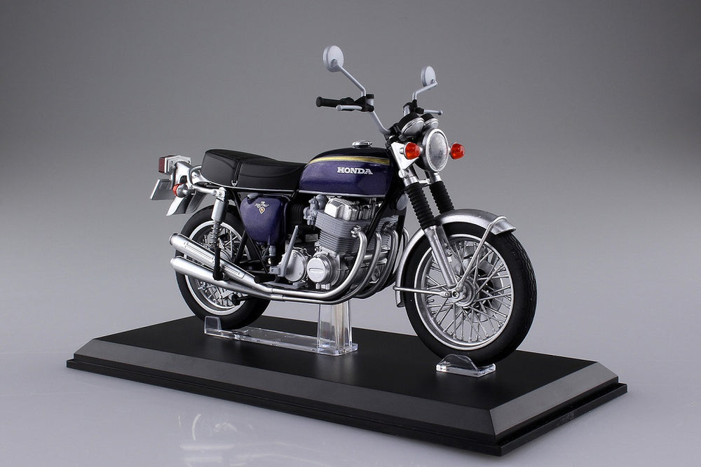 AOSHIMA 1/12 Honda CB750FOUR K2 パープル 1/12 Complete Model Motorcycle AOSHIMA Honda CB750FOUR(K2) Purple