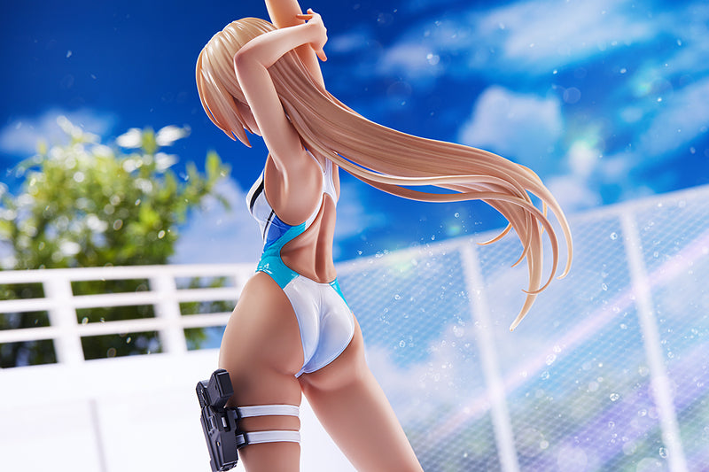 ARMS NOTE AMAKUNI Sueibu no Kouhai chan of the Swimming Club Blue Line Swimsuit Ver.